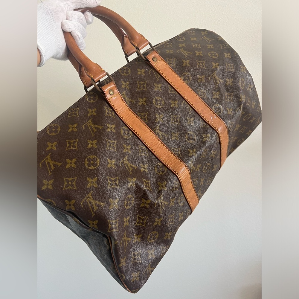 Louis Vuitton Keepall 45 in Monogram Leather